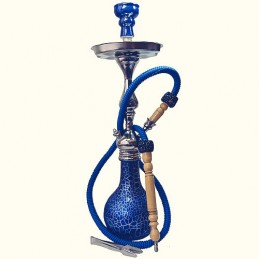 Vodná fajka Mumbai 64 cm (modrá) Aladin