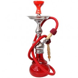 Vodná fajka Barcelona 52cm (červená) Aladin