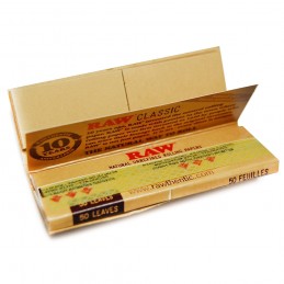 Cigaretové papieriky RAW Organic Connoisseur 1/4 + filtre