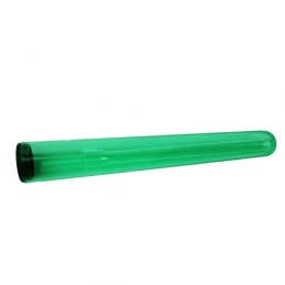 Sklenka v tube - sklenená mini fajka v ochrannej tube