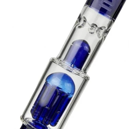 Sklenené bongo Blaze Glass Blue 40 cm