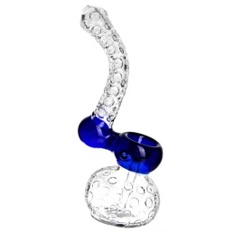 Bong sklo Bubbler Crystal blue