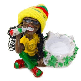 Keramický Rastafarián popolník