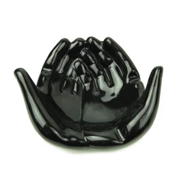 Popolník keramický black hands