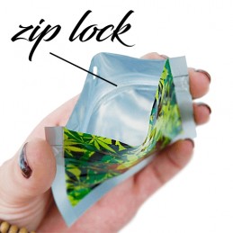 Zip sáčky leaf colored 10 ks