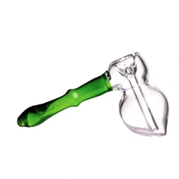Bongo - bubbler sklo Hammer green