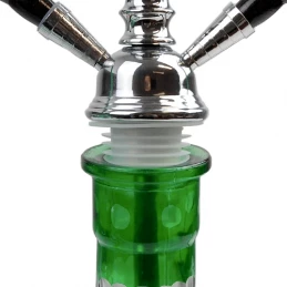 Vodná fajka Habibi 50cm - zelená