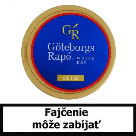 Žuvací tabak Goteborgs Rapé White Dry Slim 13,2g Snus