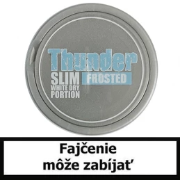 Žuvací tabak Thunder Chewing Bags Frosted Slim 13,2g Snus