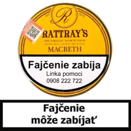 Fajkový tabak Rattrays Macbeth 50g (pôvodne Peterson Sherlock Holmes)