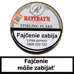 Fajkový tabak Rattrays Stirling Flake 50g (pôvodne Peterson Irish Flake)