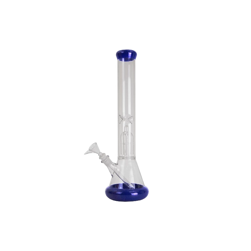 Glassbong Ice 4 prekoolery modrý 41cm