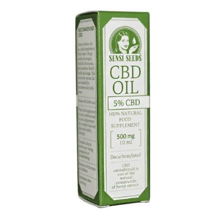 CBD Olej Full Spectrum - CBD Oil Sensi Seeds 10 ml / 5 %