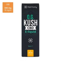 CBD e-liquid HARMONY 300 mg / 10 ml - O.G. KUSH
