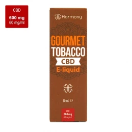 CBD e-liquid HARMONY 600 mg / 10 ml - Gourmet Tobacco