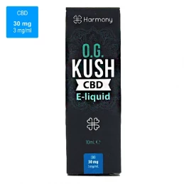 CBD e-liquid HARMONY 30 mg / 10 ml - O.G. Kush