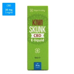 CBD e-liquid HARMONY 30 mg / 10 ml - Kiwi Skunk