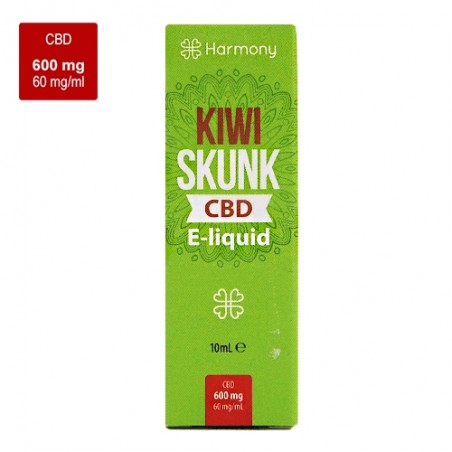 CBD e-liquid HARMONY 600 mg / 10 ml - Kiwi Skunk