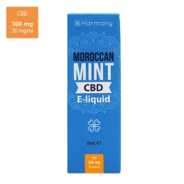 CBD e-liquid HARMONY 300 mg / 10 ml - Moroccan Mint