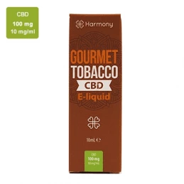 CBD e-liquid HARMONY 100 mg / 10 ml - Gourmet Tobacco