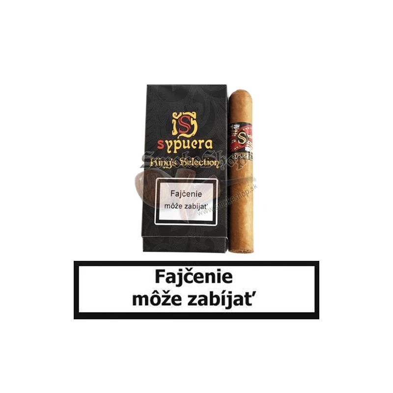 Cigary Sypuera  King's Selection Robusto - Balenie 3 ks