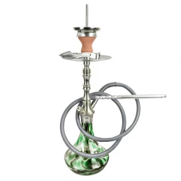 Vodná fajka Aladin Alux M2 54 cm - zelená