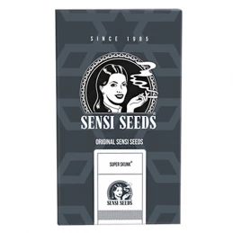 Super Skunk Automatizovaný Semená marihuany Sensi Seeds - balenie troch semien
