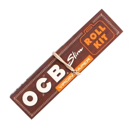 Cigaretové papieriky OCB King Size Slim Natural - Roll Kit