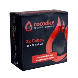 Prírodné kokosové uhlie do vodnej fajky Cocodice C26 - 0,5 kg