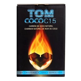 Kokosové uhlie TOM COCO 1kg Modré