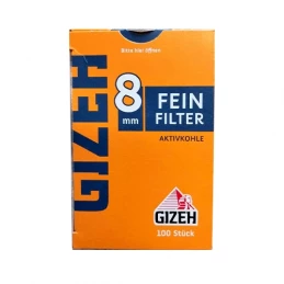 Cigaretové Filtre GIZEH 100ks Inhalt 8 mm