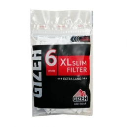 Cigaretové Filtre GIZEH Black Slim XL 100 Inhalt
