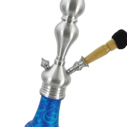 Vodná fajka Aladin Roy 65 cm - Tyrkysová