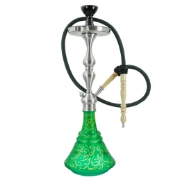 Vodná fajka Aladin Roy 65 cm - Zelená