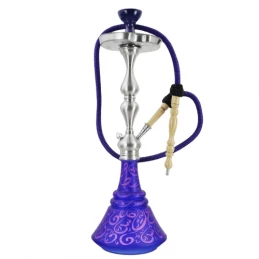 Vodná fajka Aladin Roy 65 cm - Fialovo-Ružová