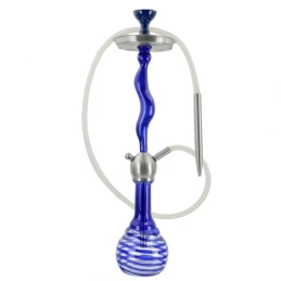 Vodná fajka Aladin Rio 73 cm - Modrá