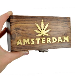 Drevená truhlica Amsterdam BOX - Malý 15x8