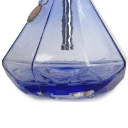 Vodná fajka Amy Deluxe Diamond Blue L