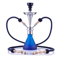 Vodná fajka ROY 8 Modrá 48cm Aladin