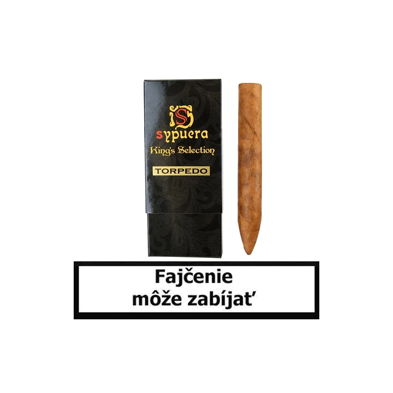 Cigary Sypuera King's Selection Torpedo - Balenie 3 ks