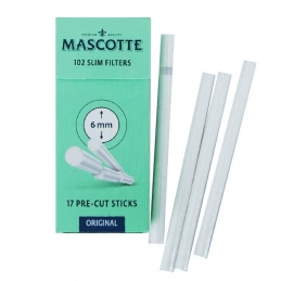 Cigaretové filtre Mascotte Slim - 6 mm