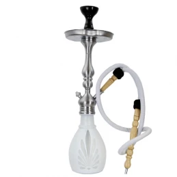 Vodná fajka Aladin ROY 21 - White 63 cm