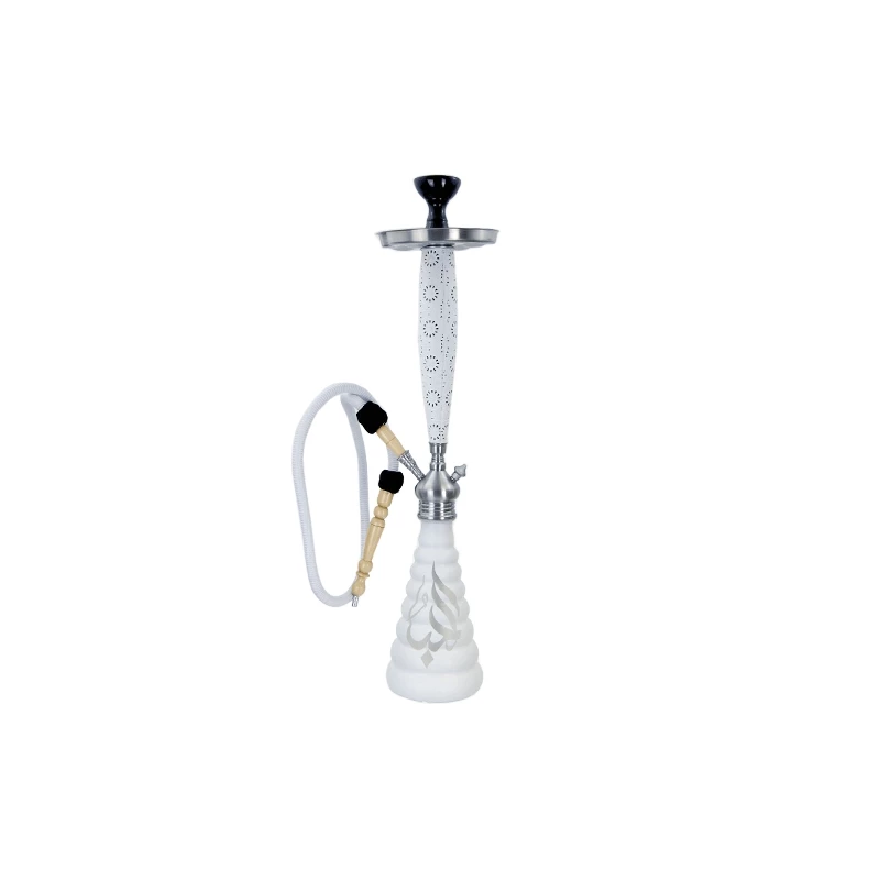 Vodná fajka Aladin ROY 31 - White 80 cm