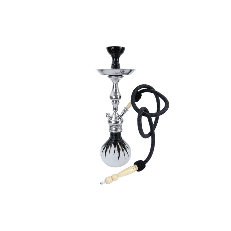 Vodná fajka Aladin Roy 6 - Čierna 45 cm