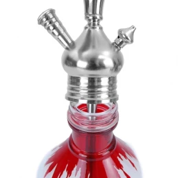 Vodná fajka Aladin Roy 6 - Červená 45 cm