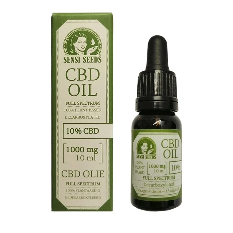 CBD Olej Full Spectrum - CBD Oil Sensi Seeds 10 ml / 10 %