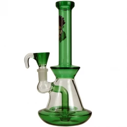 Sklenené bongo Smoking Green Boy 22 cm
