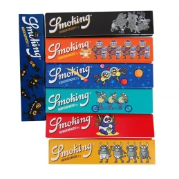 Papieriky Smoking King Size slim - dizajn séria Kukuxumusu
