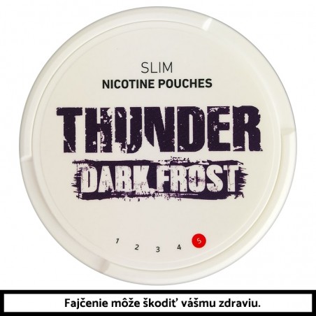 Thunder Dark Frost vrecúška Slim 16,8 g