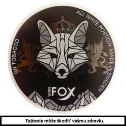 White fox Black 15 g nikotínové vrecúška